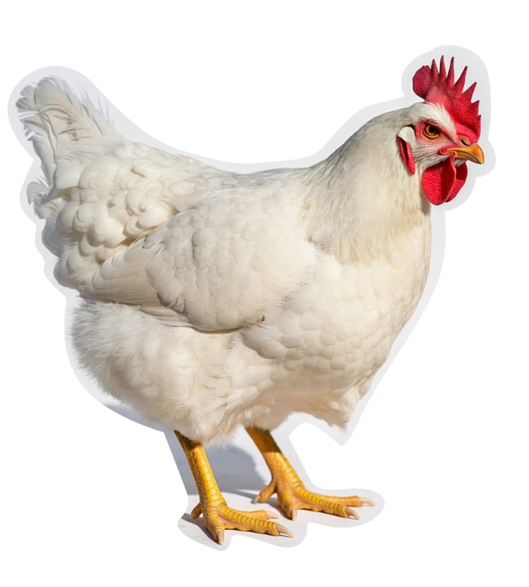 Gallina ponedora Leghorn