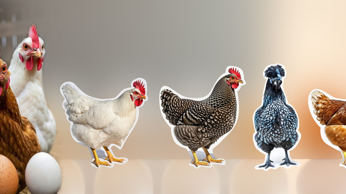 Tipo de gallinas productoras de huevos