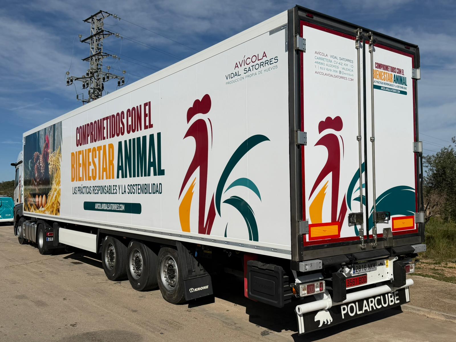 trailer avicola vidal satorres